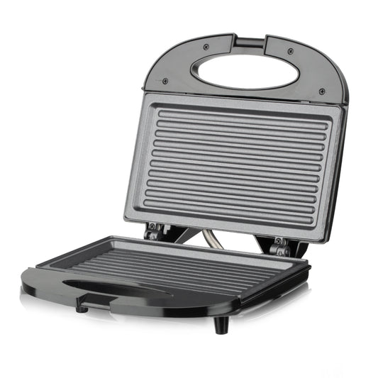 RAF Sandwichmaker - Tosti IJzer met antiaanbak grillplaten, open en klaar om krokante tosti's en panini's te maken in een stijlvol, compact ontwerp