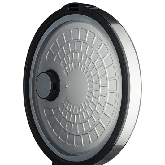 Binnenkant deksel van de RAF Rijstkoker 5L - Robuust en duurzaam ontwerp voor gelijkmatige warmteverdeling