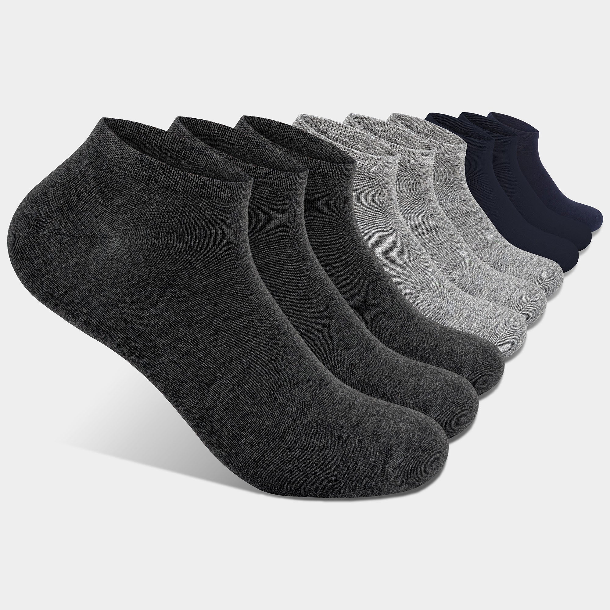 Bamboe Enkelsokken - 9 Paar - Multicolor
