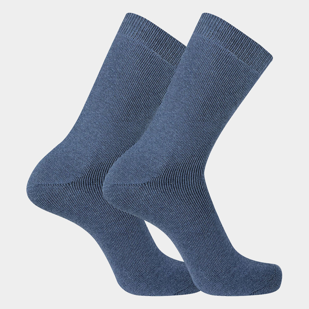 Herrensocken Alpaka - Blau