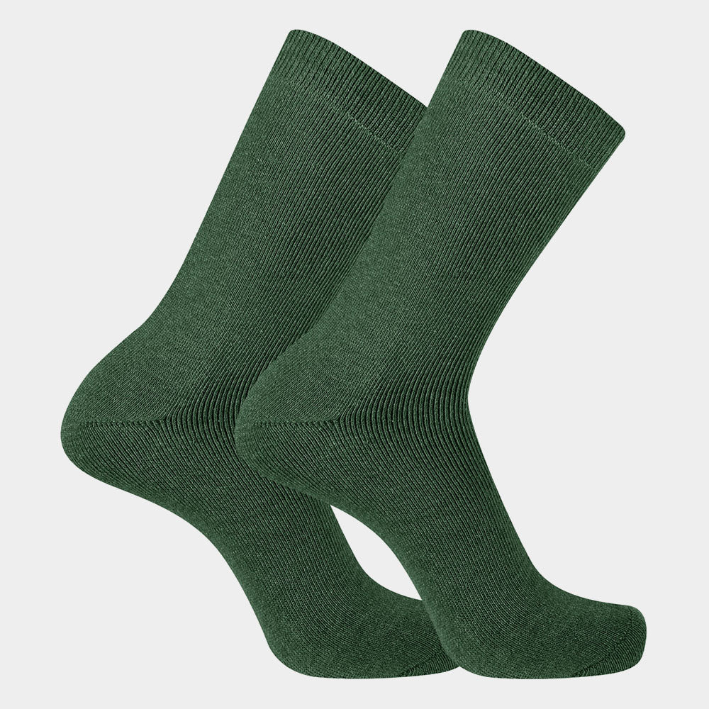 Herrensocken Alpaka - Grün