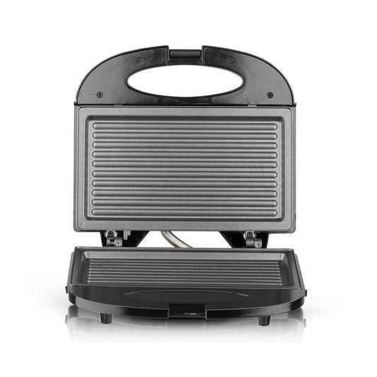 Open RAF Sandwichmaker met antiaanbakplaten voor het bereiden van tosti's en gegrilde sandwiches, compact en eenvoudig schoon te maken