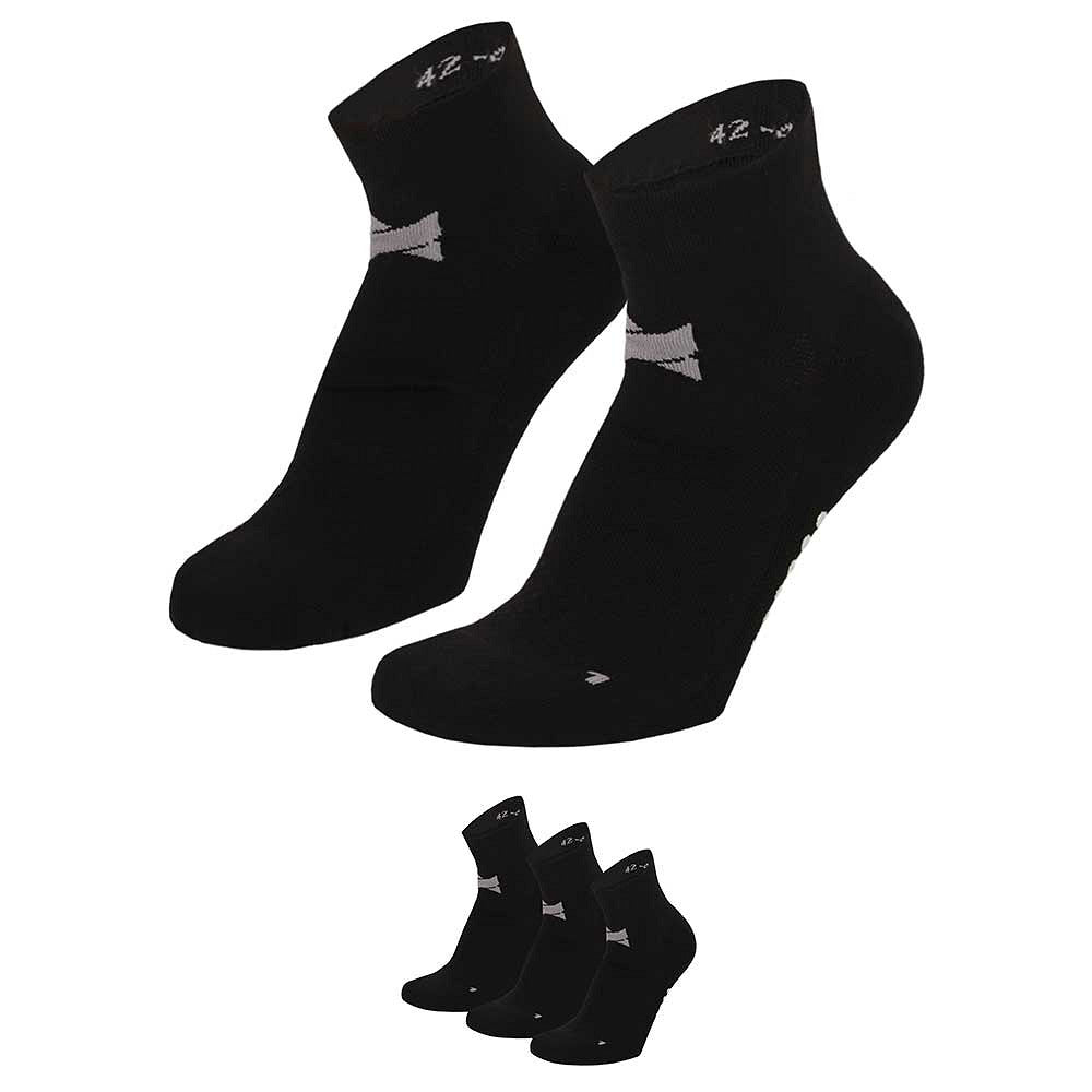 Yoga-Socken Sportsystem Pastellschwarz