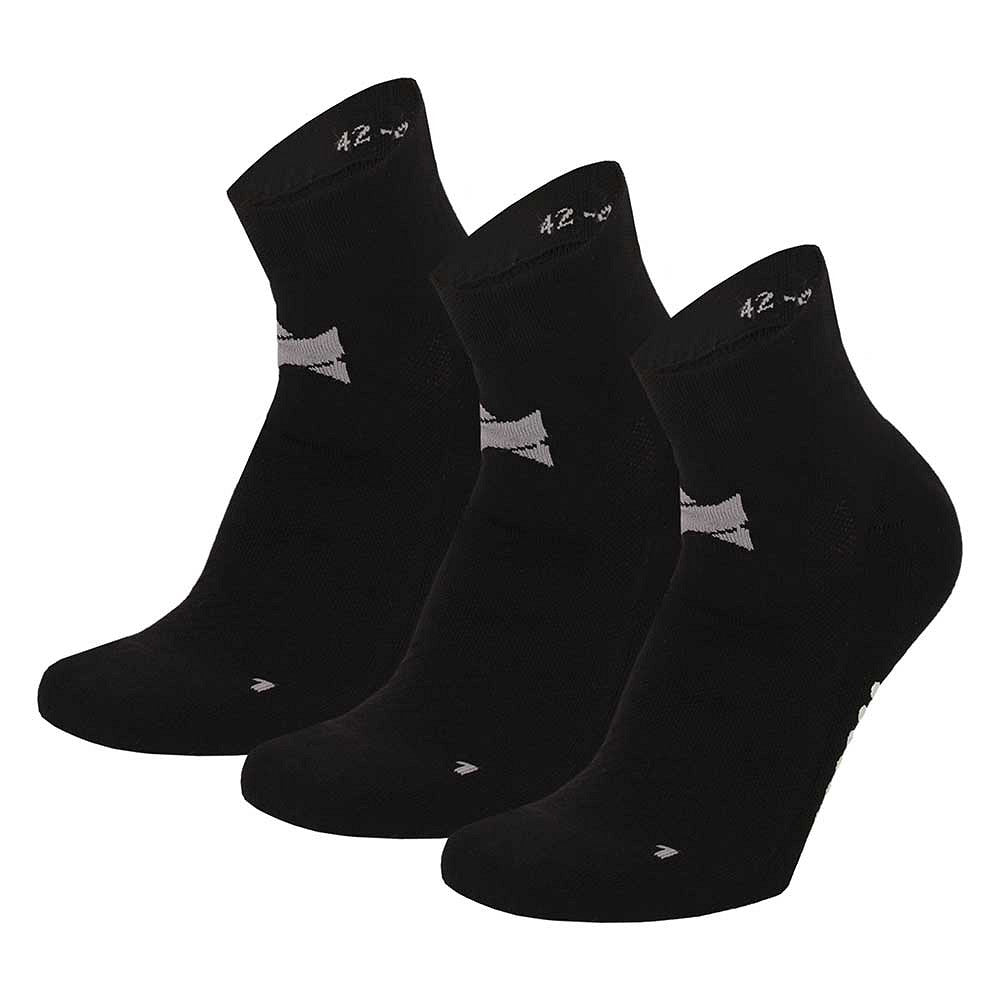 Yoga-Socken Sportsystem Pastellschwarz