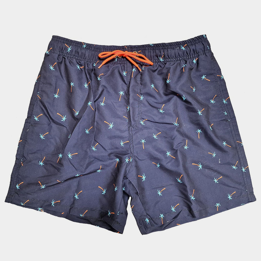 Herren-Badehose – Palmenmuster