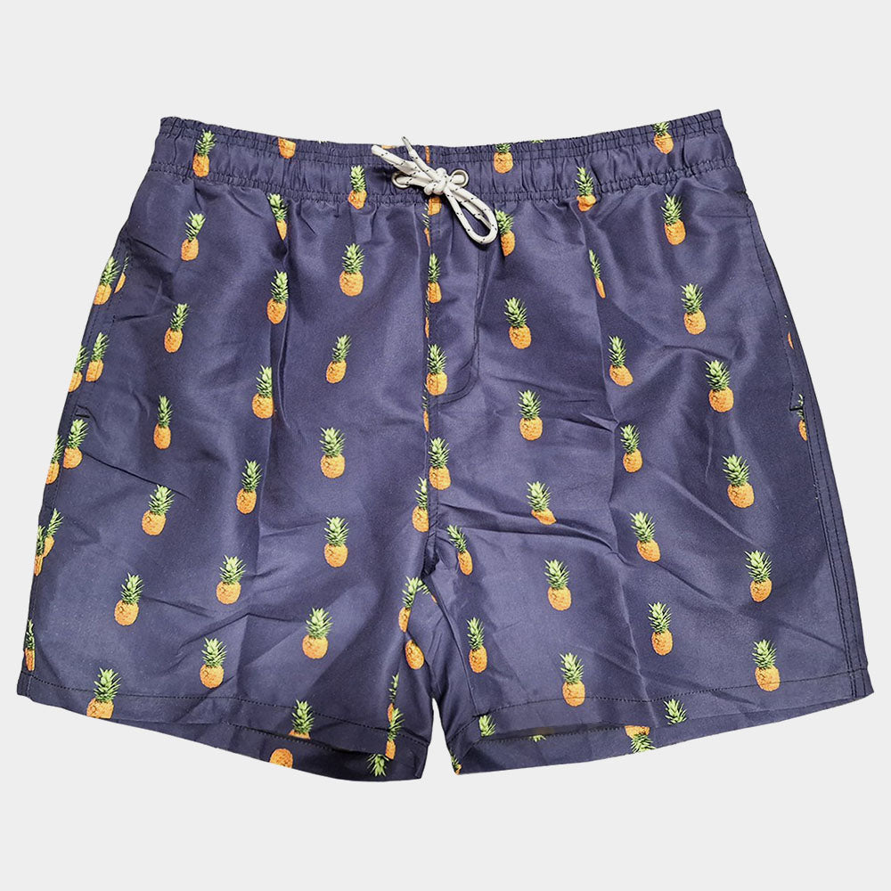 Herren-Badehose – Ananas-Print
